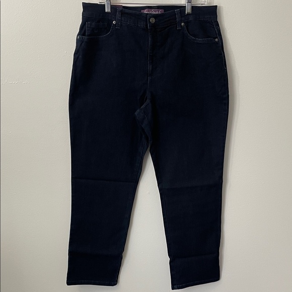 Gloria Vanderbilt Women's Amanda Classic High Rise Tapered Jean Portland Wash 16 - Picture 1 of 10